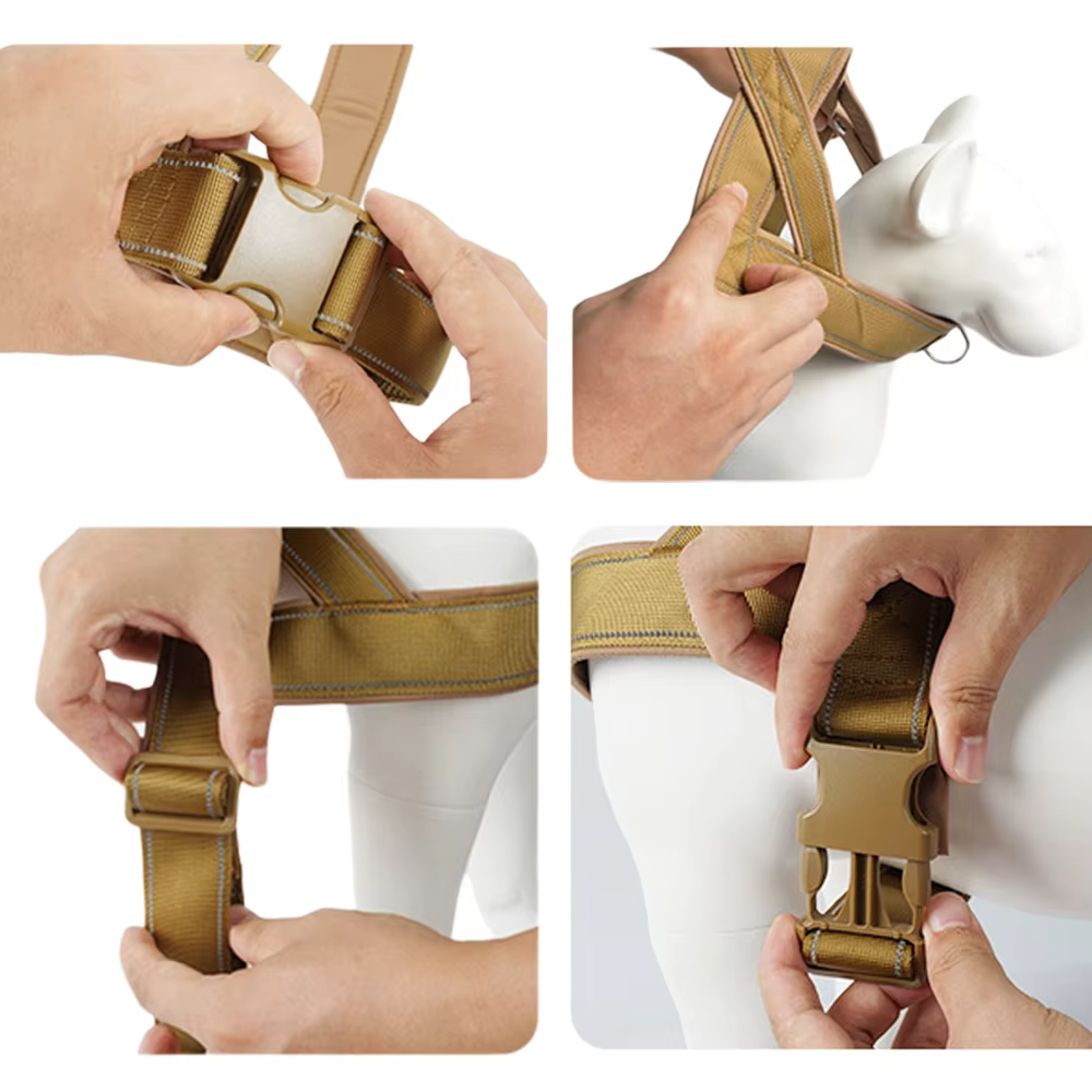 HarnessSafe™ Tactical-Control Dog Harness