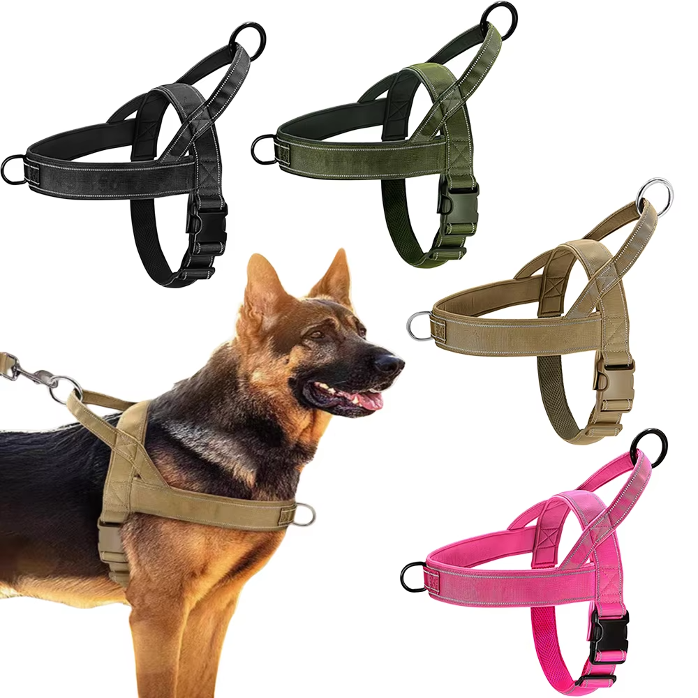 HarnessSafe™ Tactical-Control Dog Harness